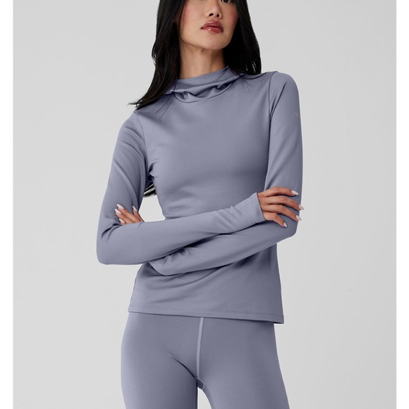 ALO Yoga Sweaters - Alo winter warmer hoodie size small